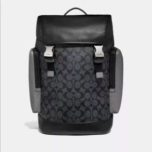 Coach Ranger Backpack in Colorblock Canvas - New